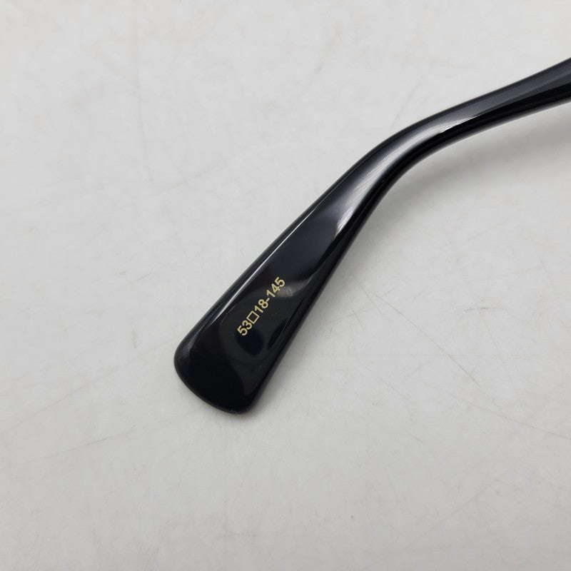 【中古美品】【メンズ/レディース】 AUTHEN AUTHEN オーセンオーセン AA54822 OVAL CAT EYE オーバル キャット アイ サングラス 203-260515-cs-05-izu サイズ：53口18-145 カラー：ブラック×ブラウン 万代Net店