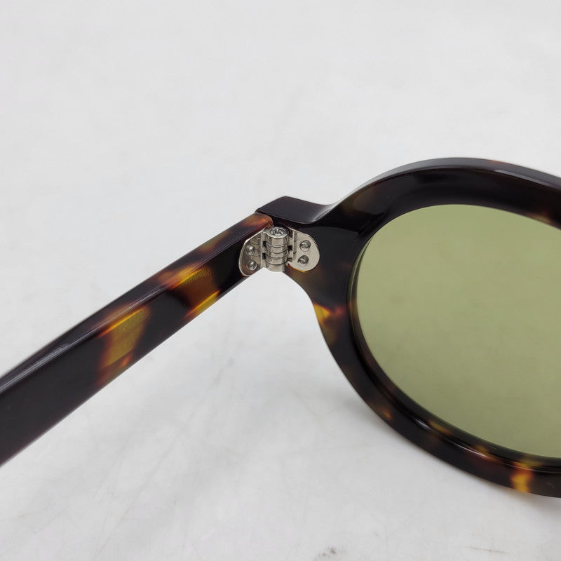 【中古美品】【メンズ/レディース】 AUTHEN AUTHEN オーセンオーセン AA54816 ROUMD DEMI ラウンド デミ サングラス 203-260515-cs-04-izu サイズ：43口24-145 カラー：ブラウン系×グリーン 万代Net店