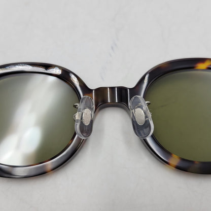 【中古美品】【メンズ/レディース】 AUTHEN AUTHEN オーセンオーセン AA54816 ROUMD DEMI ラウンド デミ サングラス 203-260515-cs-04-izu サイズ：43口24-145 カラー：ブラウン系×グリーン 万代Net店