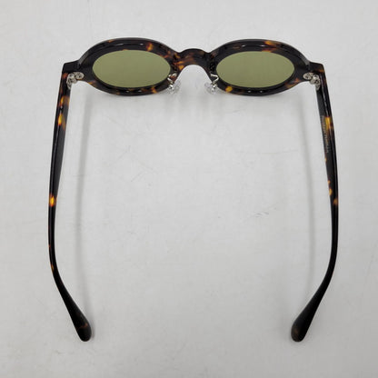 【中古美品】【メンズ/レディース】 AUTHEN AUTHEN オーセンオーセン AA54816 ROUMD DEMI ラウンド デミ サングラス 203-260515-cs-04-izu サイズ：43口24-145 カラー：ブラウン系×グリーン 万代Net店