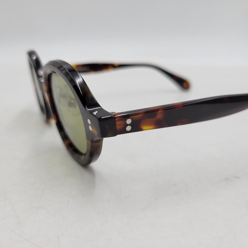 【中古美品】【メンズ/レディース】 AUTHEN AUTHEN オーセンオーセン AA54816 ROUMD DEMI ラウンド デミ サングラス 203-260515-cs-04-izu サイズ：43口24-145 カラー：ブラウン系×グリーン 万代Net店