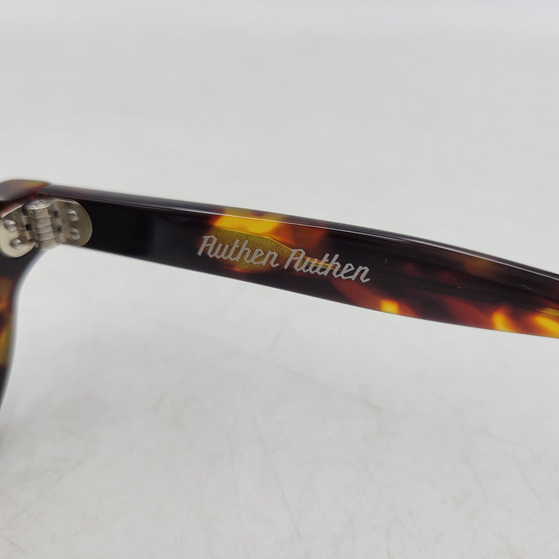 【中古美品】【メンズ/レディース】 AUTHEN AUTHEN オーセンオーセン AA54816 ROUMD DEMI ラウンド デミ サングラス 203-260515-cs-04-izu サイズ：43口24-145 カラー：ブラウン系×グリーン 万代Net店