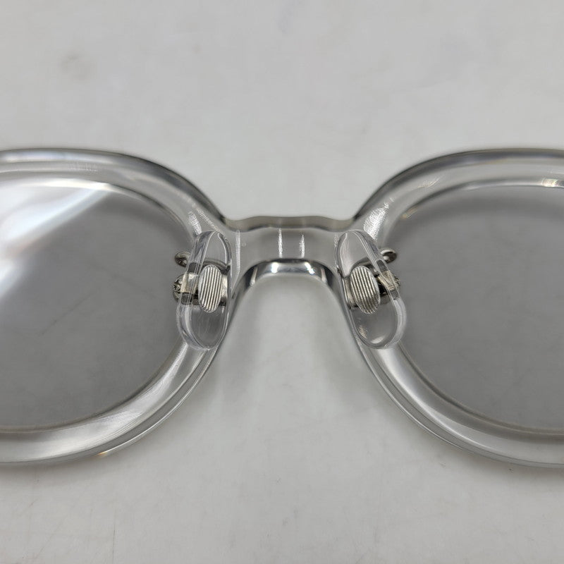 【中古美品】【メンズ/レディース】 AUTHEN AUTHEN オーセンオーセン AA54816 ROUND GRAY ラウンド グレー サングラス 203-260515-cs-06-izu サイズ：43口24-145 カラー：クリアグレー 万代Net店