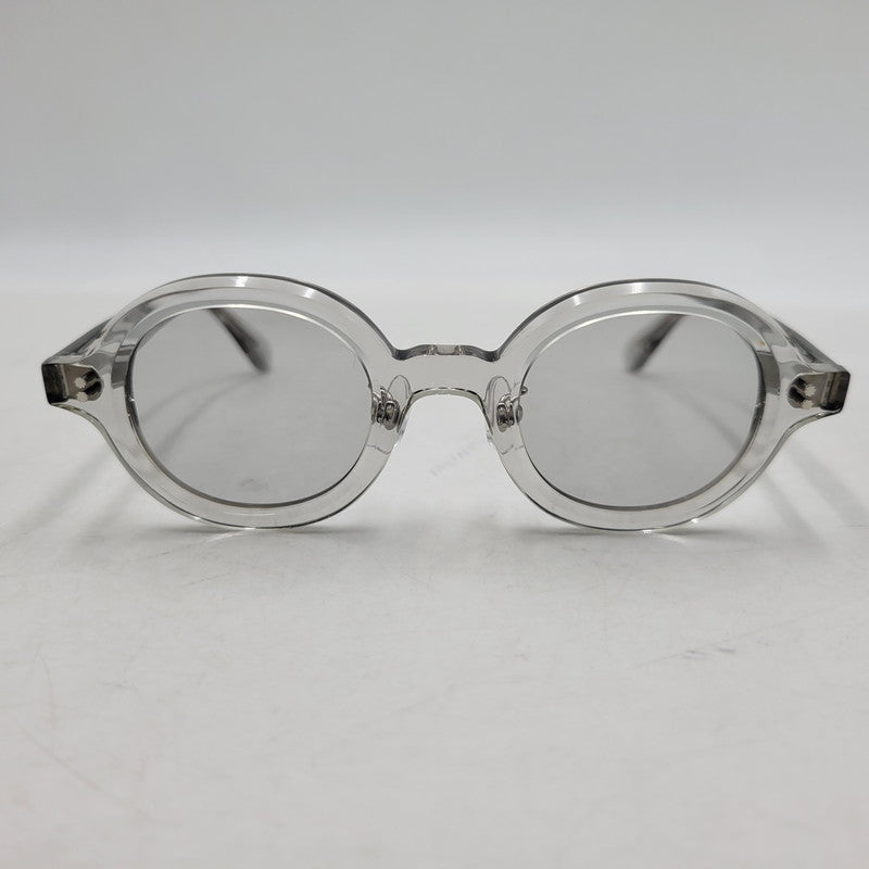 【中古美品】【メンズ/レディース】 AUTHEN AUTHEN オーセンオーセン AA54816 ROUND GRAY ラウンド グレー サングラス 203-260515-cs-06-izu サイズ：43口24-145 カラー：クリアグレー 万代Net店