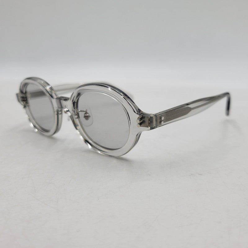 【中古美品】【メンズ/レディース】 AUTHEN AUTHEN オーセンオーセン AA54816 ROUND GRAY ラウンド グレー サングラス 203-260515-cs-06-izu サイズ：43口24-145 カラー：クリアグレー 万代Net店