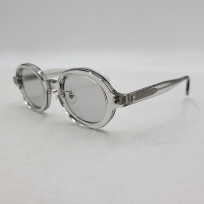 【中古美品】【メンズ/レディース】 AUTHEN AUTHEN オーセンオーセン AA54816 ROUND GRAY ラウンド グレー サングラス 203-260515-cs-06-izu サイズ：43口24-145 カラー：クリアグレー 万代Net店