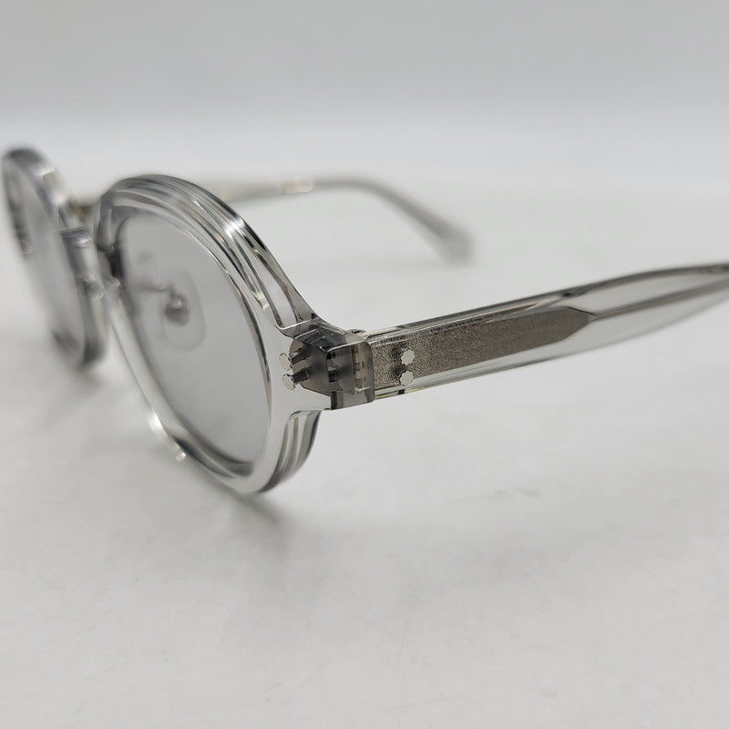 【中古美品】【メンズ/レディース】 AUTHEN AUTHEN オーセンオーセン AA54816 ROUND GRAY ラウンド グレー サングラス 203-260515-cs-06-izu サイズ：43口24-145 カラー：クリアグレー 万代Net店
