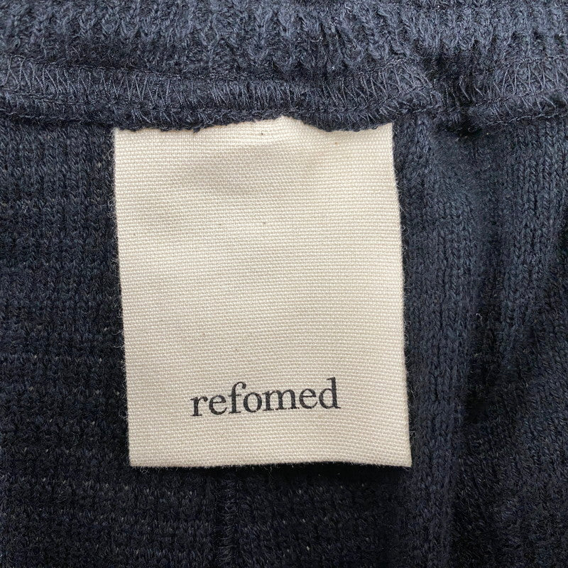 【中古美品】【メンズ】 REFOMED リフォメッド AZEAMI THERMAL PANTS REPT-046 サーマルパンツ ボトムス 151-260516-as-10-izu サイズ：3 カラー：ブラック 万代Net店