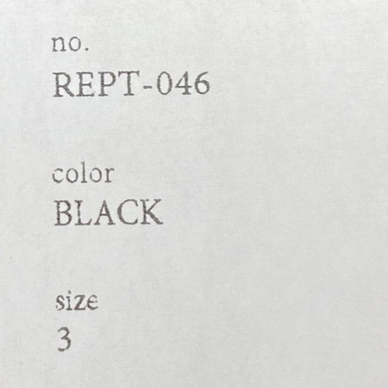 【中古美品】【メンズ】 REFOMED リフォメッド AZEAMI THERMAL PANTS REPT-046 サーマルパンツ ボトムス 151-260516-as-10-izu サイズ：3 カラー：ブラック 万代Net店