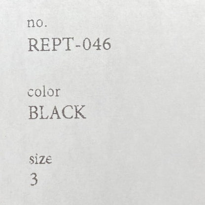 【中古美品】【メンズ】 REFOMED リフォメッド AZEAMI THERMAL PANTS REPT-046 サーマルパンツ ボトムス 151-260516-as-10-izu サイズ：3 カラー：ブラック 万代Net店