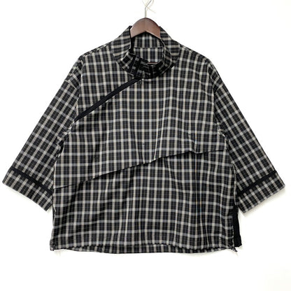 【中古美品】【メンズ】 PASTOR NOVA パストルノヴァ HERITAGE LACE H/S SHIRTS S1006-MC ヘリテージ レース ハーフスリーブ シャツ 140-260516-as-05-izu サイズ：2 カラー：ブラック系 万代Net店