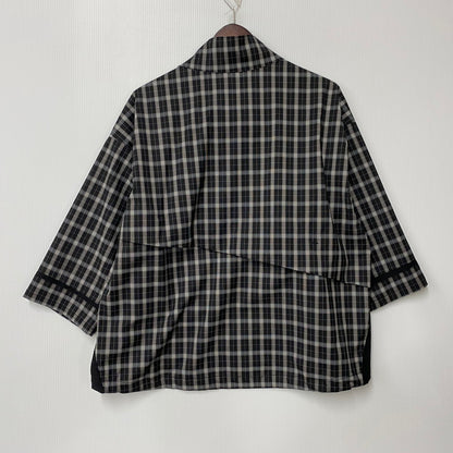 【中古美品】【メンズ】 PASTOR NOVA パストルノヴァ HERITAGE LACE H/S SHIRTS S1006-MC ヘリテージ レース ハーフスリーブ シャツ 140-260516-as-05-izu サイズ：2 カラー：ブラック系 万代Net店