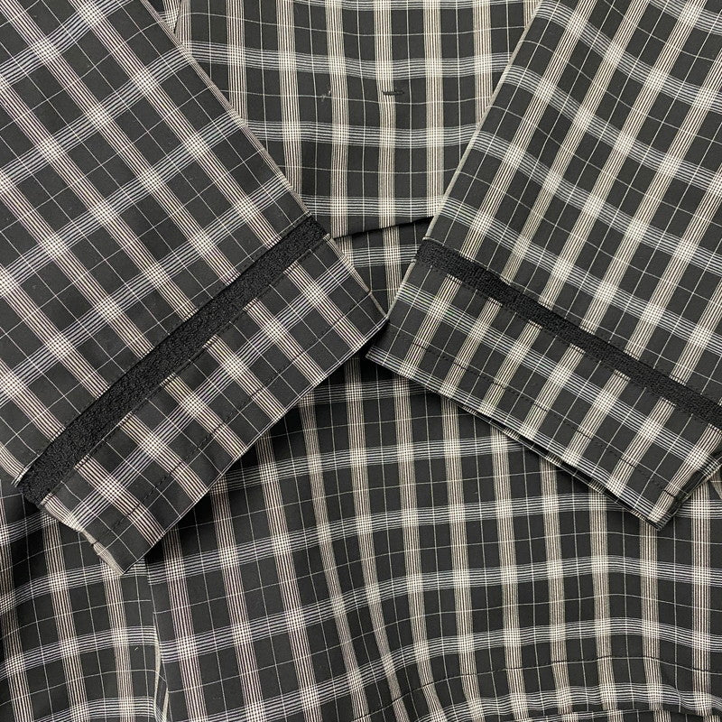 【中古美品】【メンズ】 PASTOR NOVA パストルノヴァ HERITAGE LACE H/S SHIRTS S1006-MC ヘリテージ レース ハーフスリーブ シャツ 140-260516-as-05-izu サイズ：2 カラー：ブラック系 万代Net店