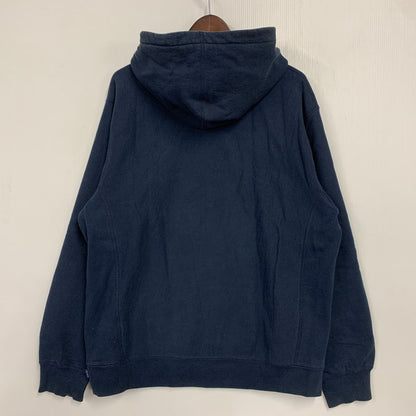 【中古品】【メンズ】 Supreme シュプリーム 18SS GONZ LOGO HOODED SWEATSHIRT ゴンズ ロゴ フーデッド スウェットシャツ トップス 長袖 149-260515-cs-01-izu サイズ：L カラー：ネイビー 万代Net店