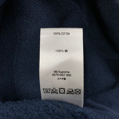 【中古品】【メンズ】 Supreme シュプリーム 18SS GONZ LOGO HOODED SWEATSHIRT ゴンズ ロゴ フーデッド スウェットシャツ トップス 長袖 149-260515-cs-01-izu サイズ：L カラー：ネイビー 万代Net店