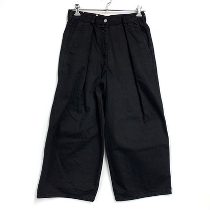 【中古品】【メンズ】 DRIES VAN NOTEN ドリスヴァンノッテン WIDE TUCK DENIM PANTS 71-04-01-04012 ワイド タック デニムパンツ ボトムス 152-260519-as-12-izu サイズ：36 カラー：ブラック 万代Net店