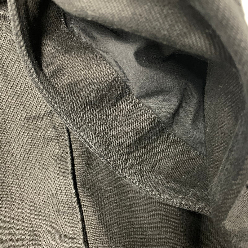 【中古品】【メンズ】 DRIES VAN NOTEN ドリスヴァンノッテン WIDE TUCK DENIM PANTS 71-04-01-04012 ワイド タック デニムパンツ ボトムス 152-260519-as-12-izu サイズ：36 カラー：ブラック 万代Net店