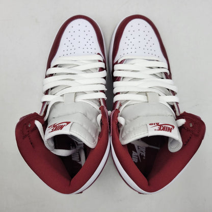【中古美品】【メンズ】 NIKE ナイキ DZ5485-160 AIR JORDAN 1 RETRO HIGH OG エア ジョーダン ワン レトロ ハイ オージー スニーカー シューズ 靴 160-260515-cs-16-izu サイズ：26.5cm カラー：WHITE/TEAM RED 万代Net店