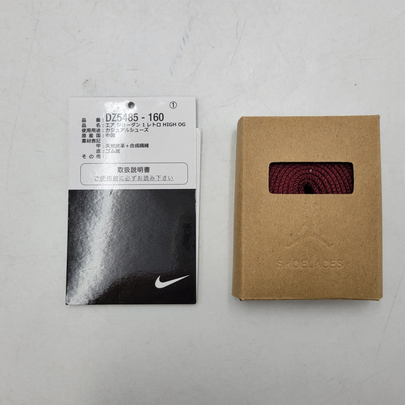 【中古美品】【メンズ】 NIKE ナイキ DZ5485-160 AIR JORDAN 1 RETRO HIGH OG エア ジョーダン ワン レトロ ハイ オージー スニーカー シューズ 靴 160-260515-cs-16-izu サイズ：26.5cm カラー：WHITE/TEAM RED 万代Net店