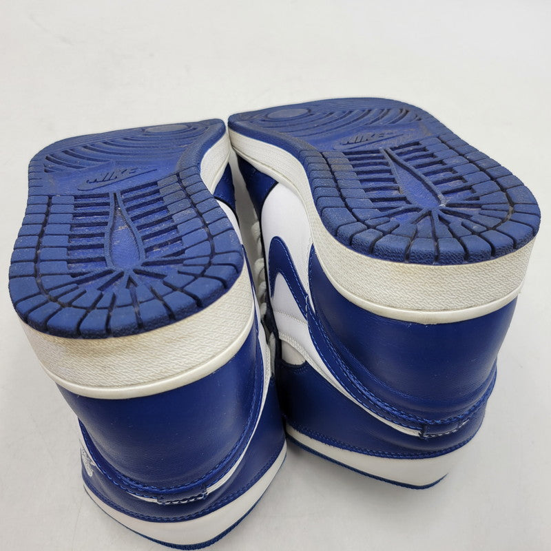 【中古品】【メンズ】 NIKE ナイキ 555088-127 AIR JORDAN 1 RETRO HIGH エア ジョーダン ワン レトロ ハイ スニーカー シューズ 靴 160-260515-cs-15-izu サイズ：26.5cm カラー：WHITE/STORM BLUE 万代Net店