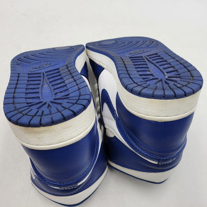 【中古品】【メンズ】 NIKE ナイキ 555088-127 AIR JORDAN 1 RETRO HIGH エア ジョーダン ワン レトロ ハイ スニーカー シューズ 靴 160-260515-cs-15-izu サイズ：26.5cm カラー：WHITE/STORM BLUE 万代Net店