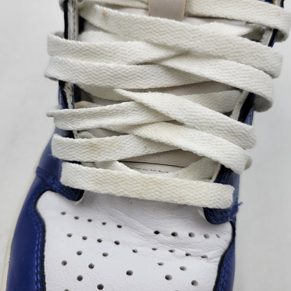 【中古品】【メンズ】 NIKE ナイキ 555088-127 AIR JORDAN 1 RETRO HIGH エア ジョーダン ワン レトロ ハイ スニーカー シューズ 靴 160-260515-cs-15-izu サイズ：26.5cm カラー：WHITE/STORM BLUE 万代Net店