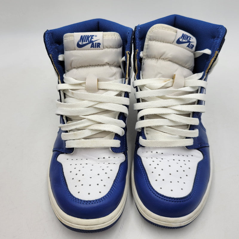 【中古品】【メンズ】 NIKE ナイキ 555088-127 AIR JORDAN 1 RETRO HIGH エア ジョーダン ワン レトロ ハイ スニーカー シューズ 靴 160-260515-cs-15-izu サイズ：26.5cm カラー：WHITE/STORM BLUE 万代Net店