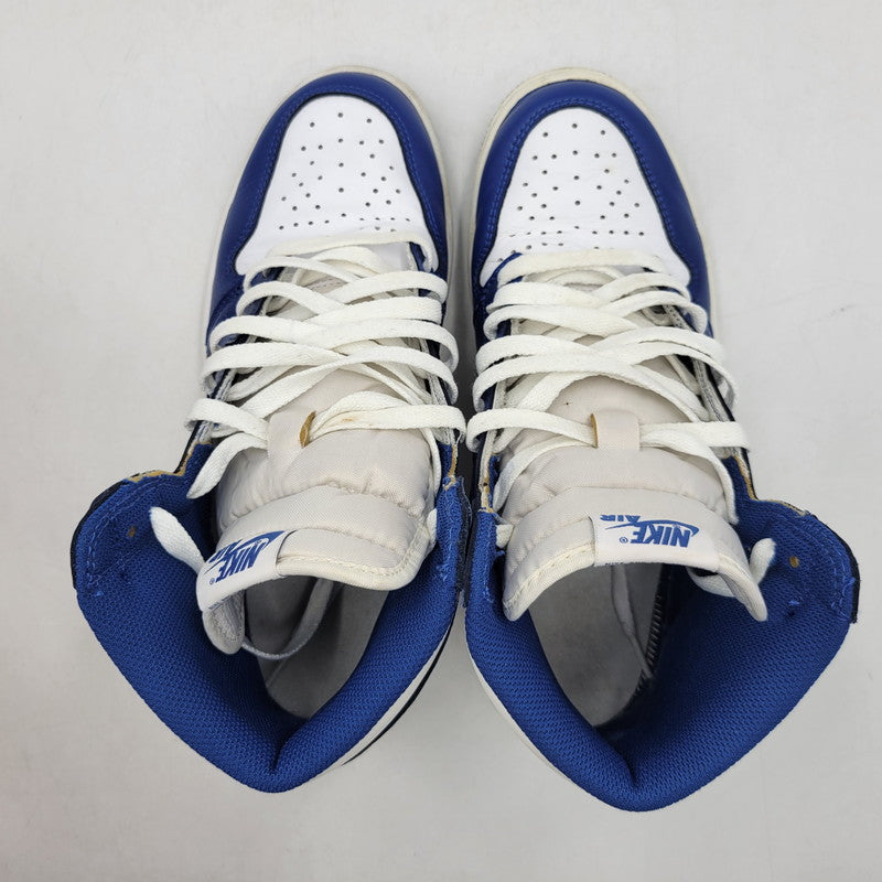 【中古品】【メンズ】 NIKE ナイキ 555088-127 AIR JORDAN 1 RETRO HIGH エア ジョーダン ワン レトロ ハイ スニーカー シューズ 靴 160-260515-cs-15-izu サイズ：26.5cm カラー：WHITE/STORM BLUE 万代Net店