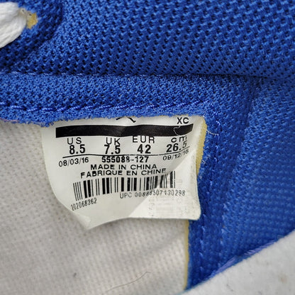 【中古品】【メンズ】 NIKE ナイキ 555088-127 AIR JORDAN 1 RETRO HIGH エア ジョーダン ワン レトロ ハイ スニーカー シューズ 靴 160-260515-cs-15-izu サイズ：26.5cm カラー：WHITE/STORM BLUE 万代Net店