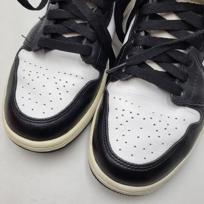 【中古品】【メンズ】 NIKE ナイキ 555088-010 AIR JORDAN 1 RETRO HIGH OG エア ジョーダン ワン レトロ ハイ オリジナル スニーカー シューズ 靴 160-260515-cs-14-izu サイズ：26.5cm カラー：BLACK/WHITE-BLACK 万代Net店