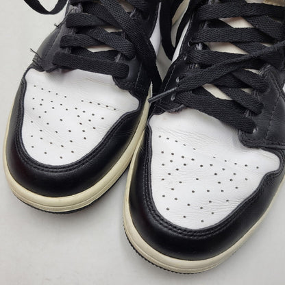【中古品】【メンズ】 NIKE ナイキ 555088-010 AIR JORDAN 1 RETRO HIGH OG エア ジョーダン ワン レトロ ハイ オリジナル スニーカー シューズ 靴 160-260515-cs-14-izu サイズ：26.5cm カラー：BLACK/WHITE-BLACK 万代Net店