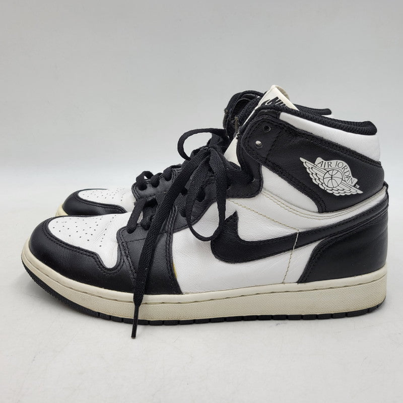 【中古品】【メンズ】 NIKE ナイキ 555088-010 AIR JORDAN 1 RETRO HIGH OG エア ジョーダン ワン レトロ ハイ オリジナル スニーカー シューズ 靴 160-260515-cs-14-izu サイズ：26.5cm カラー：BLACK/WHITE-BLACK 万代Net店