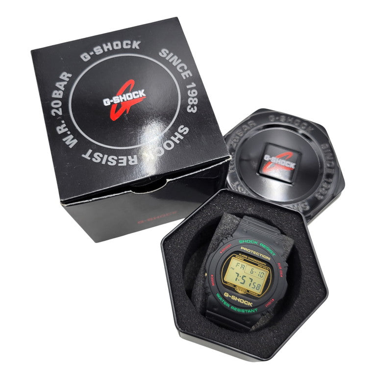 【中古品】【メンズ/レディース】 G-SHOCK ジーショック DIGITAL QUARTZ DW-5700TH-1DR デジタルクォーツ 腕時計 196-260523-as-12-izu カラー：ブラック 万代Net店