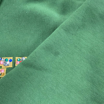 【中古品】【メンズ】 Supreme シュプリーム 20FW JEWELS HOODED SWEATSHIRT ジュエルズ フーデッド スウェットシャツ トップス 長袖 149-260515-cs-02-izu サイズ：M カラー：グリーン 万代Net店
