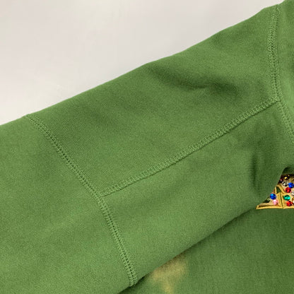 【中古品】【メンズ】 Supreme シュプリーム 20FW JEWELS HOODED SWEATSHIRT ジュエルズ フーデッド スウェットシャツ トップス 長袖 149-260515-cs-02-izu サイズ：M カラー：グリーン 万代Net店