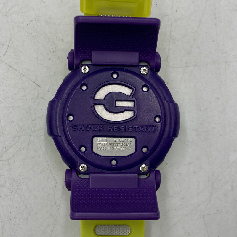 【中古美品】【メンズ/レディース】 G-SHOCK ジーショック HYPER COLORS DIGITAL QUARTZ G-001HC-3DR ハイパー カラーズ ジェイソンモデル復刻 腕時計 196-260516-as-18-izu カラー：マルチカラー 万代Net店