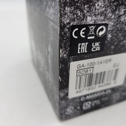 【中古美品】【メンズ/レディース】 G-SHOCK ジーショック QUARTZ WATCH GA-100-1A1ER クォーツ 腕時計 196-260523-as-13-izu カラー：ブラック 万代Net店