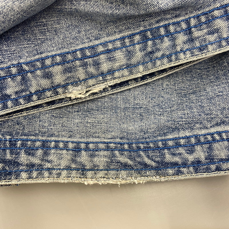 【中古品】【メンズ】 CLENCH クリンチ PATCH DENIM PANTS パッチ デニム パンツ ボトムス ズボン 157-260719-cs-10-izu サイズ：34 カラー：インディゴ 万代Net店