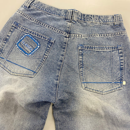 【中古品】【メンズ】 CLENCH クリンチ PATCH DENIM PANTS パッチ デニム パンツ ボトムス ズボン 157-260719-cs-10-izu サイズ：34 カラー：インディゴ 万代Net店