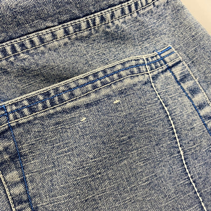 【中古品】【メンズ】 CLENCH クリンチ PATCH DENIM PANTS パッチ デニム パンツ ボトムス ズボン 157-260719-cs-10-izu サイズ：34 カラー：インディゴ 万代Net店
