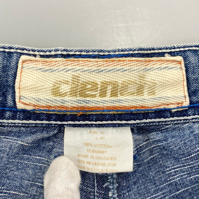 【中古品】【メンズ】 CLENCH クリンチ PATCH DENIM PANTS パッチ デニム パンツ ボトムス ズボン 157-260719-cs-10-izu サイズ：34 カラー：インディゴ 万代Net店