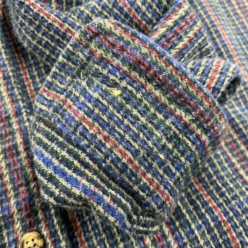 【中古品】【メンズ】 CONE SPORTSWEAR コーン 2-POCKET COTTON CHECK SHIRT A472-SE005Ｍ 2ポケット コットン チェックシャツ 長袖 146-260610-as-08-izu サイズ：L カラー：マルチカラー 万代Net店