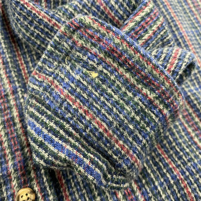 【中古品】【メンズ】 CONE SPORTSWEAR コーン 2-POCKET COTTON CHECK SHIRT A472-SE005Ｍ 2ポケット コットン チェックシャツ 長袖 146-260610-as-08-izu サイズ：L カラー：マルチカラー 万代Net店