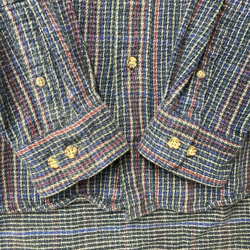 【中古品】【メンズ】 CONE SPORTSWEAR コーン 2-POCKET COTTON CHECK SHIRT A472-SE005Ｍ 2ポケット コットン チェックシャツ 長袖 146-260610-as-08-izu サイズ：L カラー：マルチカラー 万代Net店