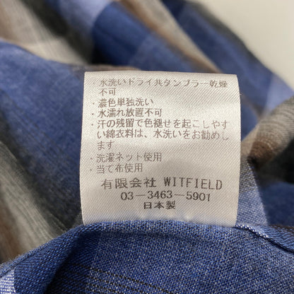 【中古品】【メンズ】 MR.OLIVE ミスターオリーブ MELANGE OMBRE CHECK OVERSIZE BOTTON DOWN SHIRT M-023105 オンブレチェック オーバーサイズ ボタンダウンシャツ 長袖 140-260524-as-27-izu サイズ：M カラー：マルチカラー 万代Net店