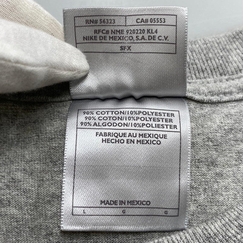 【中古品】【メンズ】 NIKE ナイキ AIR TUNED TEE 半袖 Tシャツ メキシコ製 146-260524-as-26-izu サイズ：L カラー：グレー 万代Net店