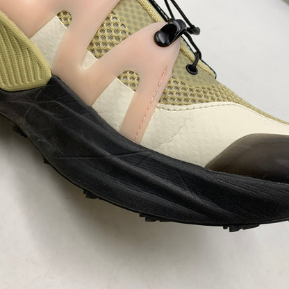 【中古品】【メンズ】 SALOMON サロモン GENESIS ADVANCED 477302 ジェネシス アドヴァンスド スニーカー シューズ 靴 162-260516-as-21-izu サイズ：27cm カラー：PALE OLIVE GREEN/BLACK/IMPATIENS PINK 万代Net店