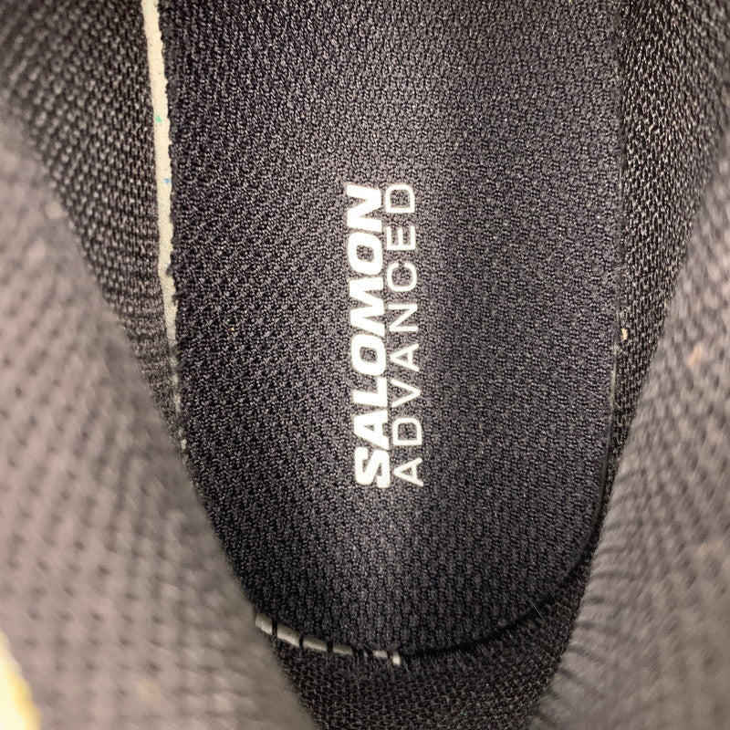 【中古品】【メンズ】 SALOMON サロモン GENESIS ADVANCED 477302 ジェネシス アドヴァンスド スニーカー シューズ 靴 162-260516-as-21-izu サイズ：27cm カラー：PALE OLIVE GREEN/BLACK/IMPATIENS PINK 万代Net店