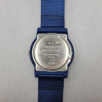 【中古美品】【メンズ/レディース】 TIMEX タイメックス T2N257 CAMPER カンペール 腕時計 時計 197-260602-ya-06-izu カラー：ブルー 万代Net店