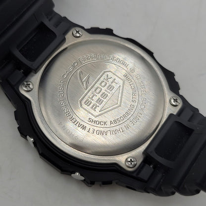 【中古美品】【メンズ/レディース】 G-SHOCK ジーショック 5600 SERIES DW-5600RL デジタル 腕時計 196-260523-as-11-izu サイズ：48.9 × 42.8 × 13.4 mm カラー：ブラック 万代Net店